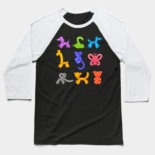 animals colored balloons Baseball T-Shirt